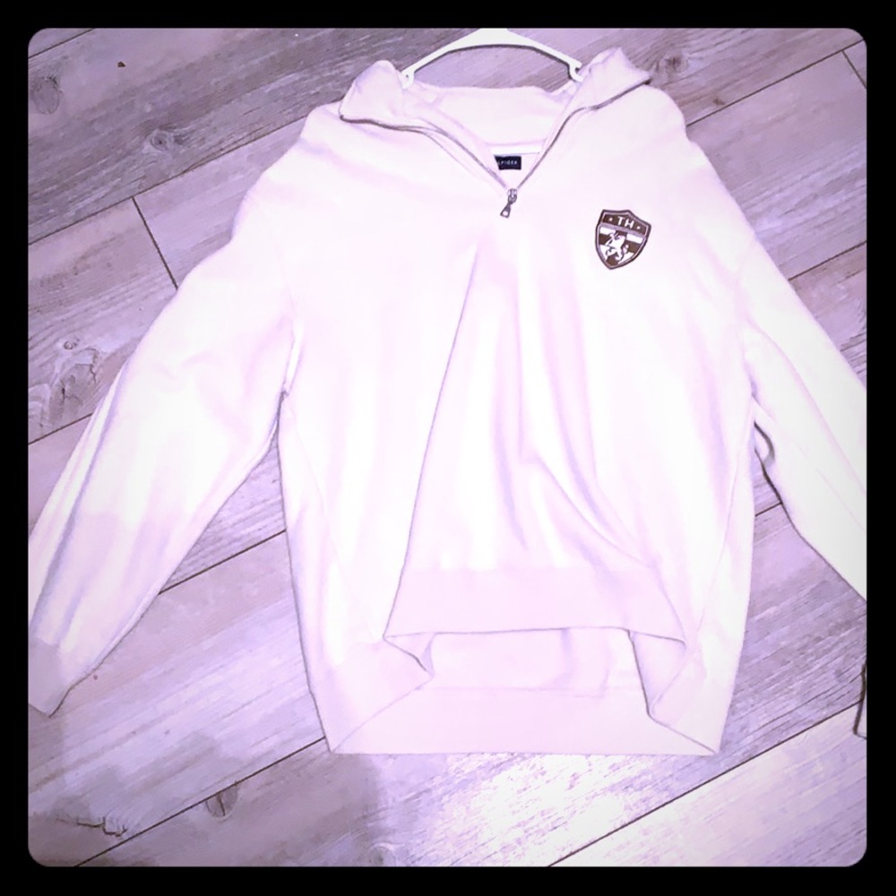1/4 zip Tommy Hilfiger collared sweater super soft